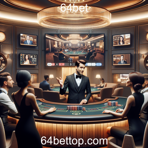 Experiência Imersiva: Jogos Ao Vivo no 64bet